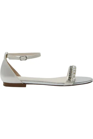 Rainbow Club Amyla Flat Pearl Detail Bridal Sandals