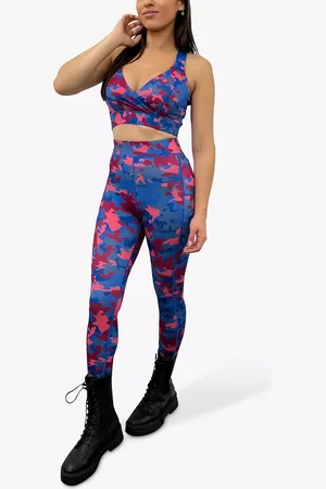 Closet Camouflage Crossover Bra Top