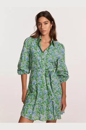 mint&berry Floral Shirt Mini Dress