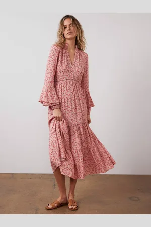 mint&berry Floral Tiered Maxi Dress