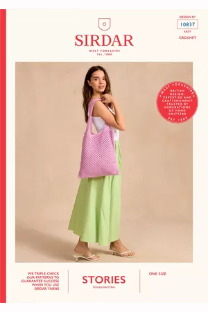 Sirdar Stories Tote Bag Crochet , 10837