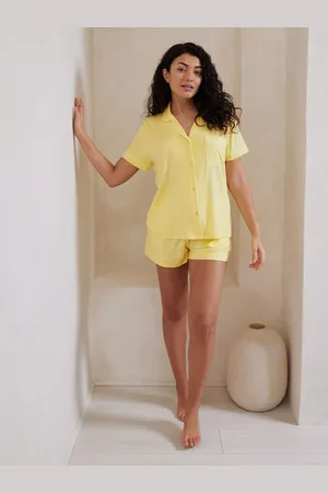 Chelsea Peers Button Up Long Pyjama Set