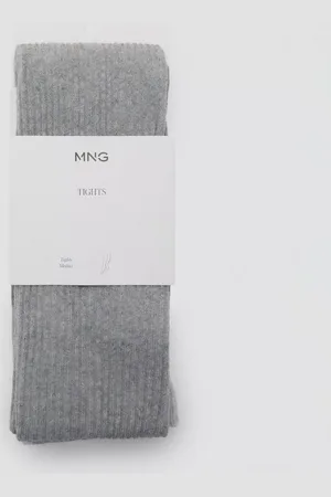 MANGO Rina Ribbed Tights