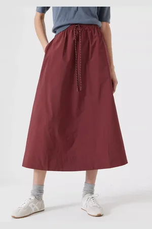 Hush Puppies Aya Pull On Midi Skirt
