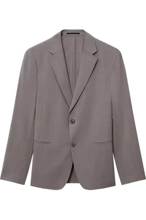 THEORY Clinton Tailored Fit Wool Blend Suit Jacket, Eclipse