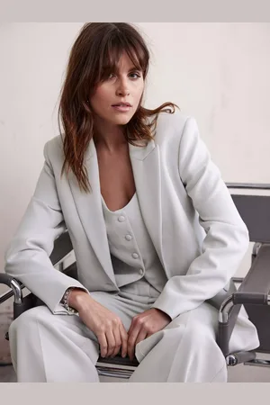 mint&berry Longline Tuxedo Blazer