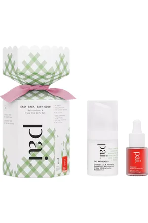 Pai Easy Calm, Easy Glow Moisturiser & Face Oil Skincare Gift Set