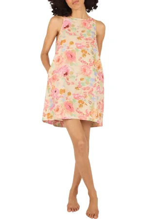 Traffic People Penny Midsummer Madness Linen Rich Dress