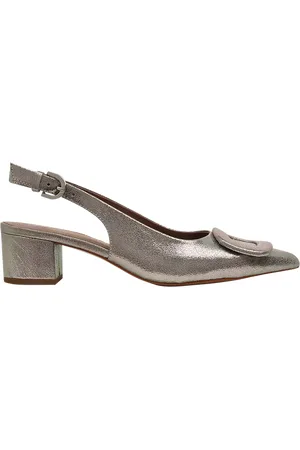 Radley Grosvenor Arcade Leather Pointed Slingback Heeled Courts
