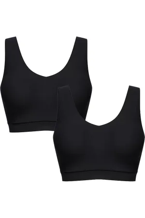 Chantelle Soft Stretch V-Neck Crop Top, Pack of 2