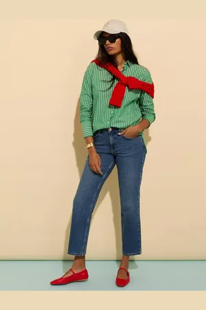 Baukjen Rishma Stripe Pure Organic Cotton Shirt