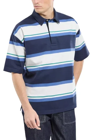Armor.lux Cotton Oversized Fit Short Sleeve Polo Shirt