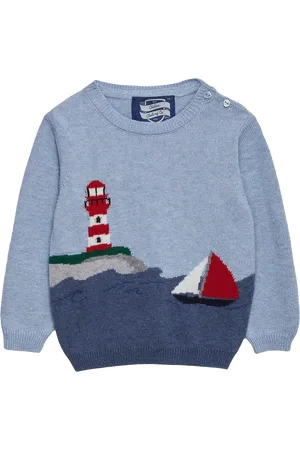 FrenchTrotters Baby Cotton Lighthouse Jumper