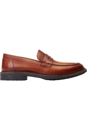 Base London Ivey Leather Loafers