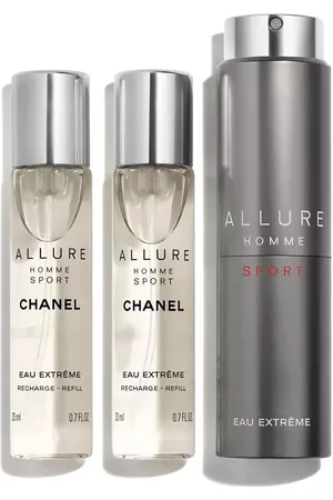 CHANEL Allure Homme Sport Eau Extréme Refillable Travel Spray, 3 x 20ml