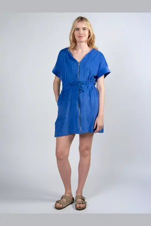Cape Cove Zip Towelling Dress