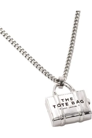 Marc Jacobs Iconic Tote Necklace, Silver