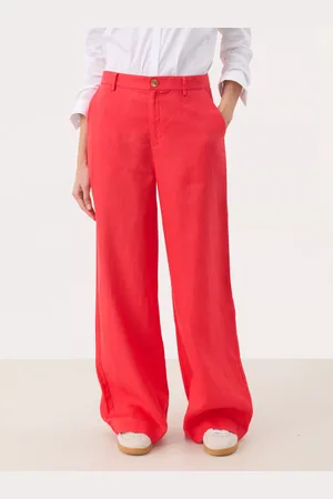 Part Two Ninnes Linen Relaxed Straight Leg Trousers