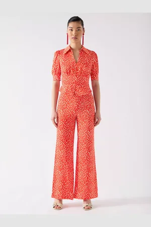 L.K. Bennett Sophie Abstract Trousers