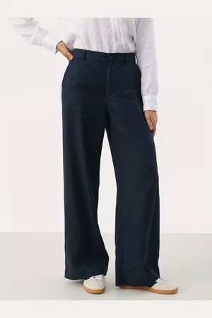 Part Two Ninnes Linen Relaxed Straight Leg Trousers