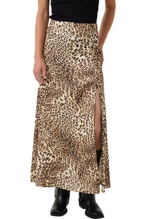 Gestuz GZLeelo Leopard Print Maxi Skirt