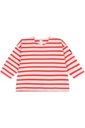 Petit Bateau Baby Cotton Stripe Sweatshirt