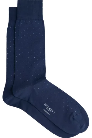 Hackett Jacquard Polka Dot Socks