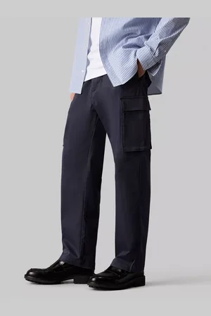 Calvin Klein Cotton Blend Cargo Trousers