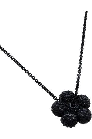 Marc Jacobs Pave Balloon Daisy Pendant, Black