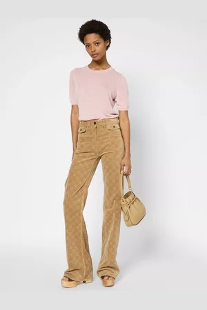 Gerard Darel Jamy Linen Rich Short Sleeve Jumper
