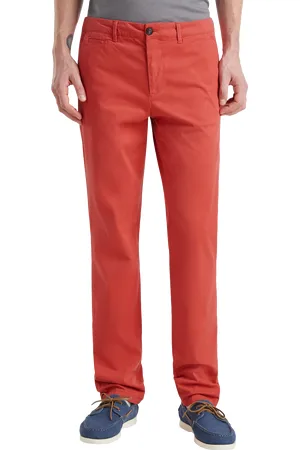 Benetton Cotton Blend Slim Fit Chinos