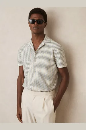 Reiss Tower Stripe Short Sleeve Shirt