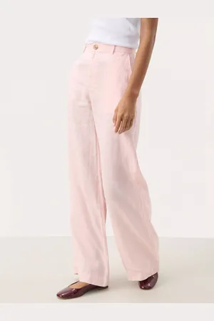 Part Two Ninnes Linen Relaxed Straight Leg Trousers