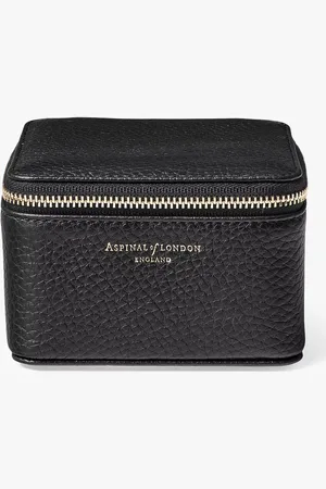 ASPINAL OF LONDON Travel Watch & Ring Box