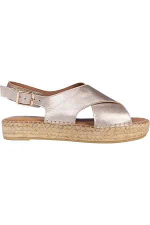 PENELOPE CHILVERS Yermo Leather Espadrille Sandals