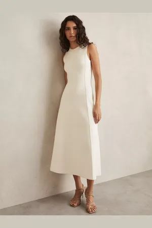 Reiss Nilo Seam Detail Knit Dress