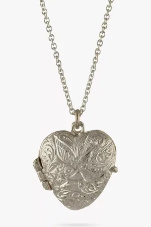Alex Monroe Victoriana Heart Locket Necklace
