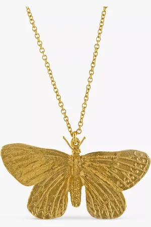 Alex Monroe Butterfly Pendant Necklace