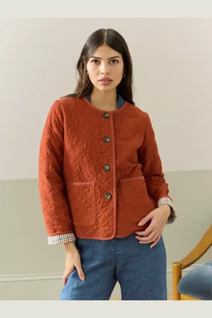 BRORA Corduroy & Gingham Reversible Jacket