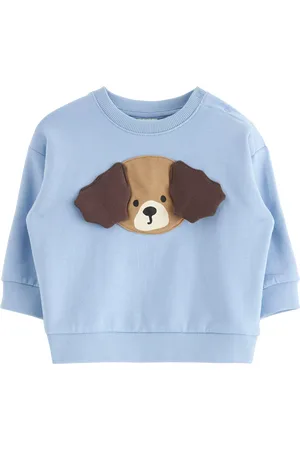 Lindex Baby 3D Dog Applique Sweatshirt