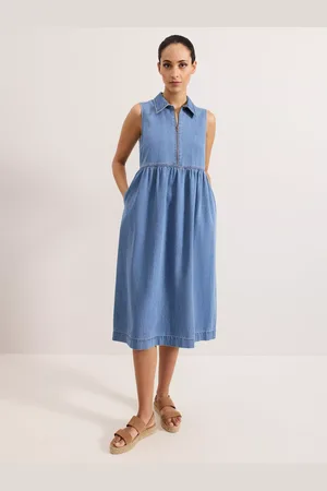 Phase Eight Blakely Denim Midi Dress