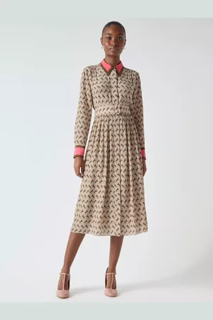 L.K. Bennett Smith Horse Pure Silk Dress
