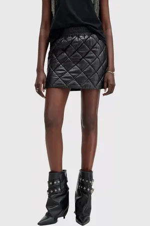 AllSaints Ottie Quilted Skirt
