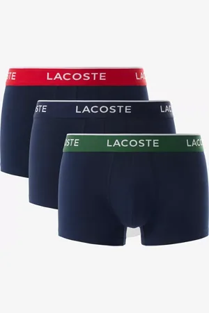 Lacoste Cotton Stretch Trunks, Pack of 3