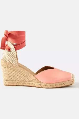 mint&berry Suede Wedge Heeled Espadrilles
