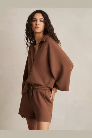 Reiss Jodie Elasticated Drawstring Sweat Shorts