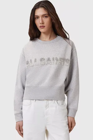 AllSaints Separo Pearl Logo Sweatshirt