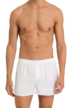 Hanro Fancy Woven Cotton Loose Fit Boxers