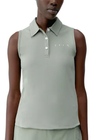 Born Living Yoga Sleeveless Polo Shirt