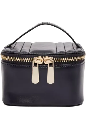 Wolf Maria Quilted Leather Zip Jewellery Cube